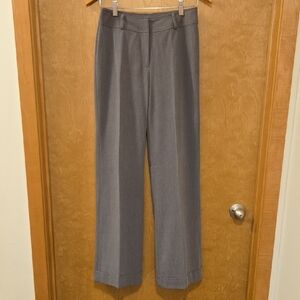 Worthington Gray Wide-Leg Dress Trousers
